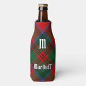 Clan MacDuff Tartan Flaschenkühler (Flaschenvorderseite)