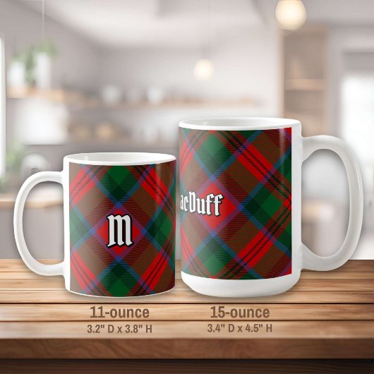 Clan MacDuff Tartan Kaffeetasse