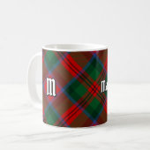 Clan MacDuff Tartan Kaffeetasse (Vorderseite Links)