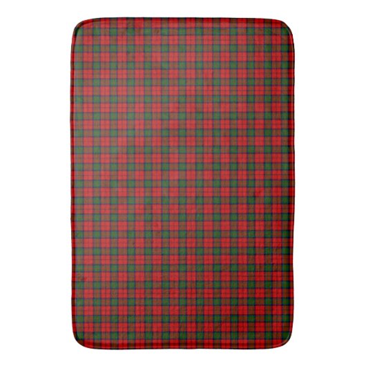 Clan MacDuff Tartan Kariert Badematte (Vorderseite Vertikal)