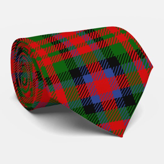 Clan MacDuff Tartan Krawatte (Gerollt)