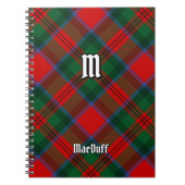 Clan MacDuff Tartan Notizblock (Vorderseite)