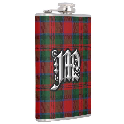 Clan MacDuff Tartan Old Scotland Flask Flachmann (Rechts)