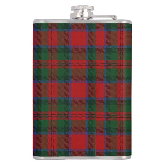 Clan MacDuff Tartan Old Scotland Flask Flachmann (Rückseite)