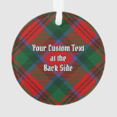 Clan MacDuff Tartan Ornament (Rückseite)