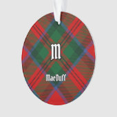 Clan MacDuff Tartan Ornament (Vorderseite)