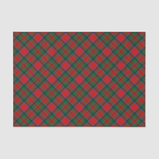 Clan MacDuff Tartan Seidenpapier (Vorderseite)