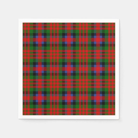 Clan MacDuff Tartan Serviette (Vorderseite)
