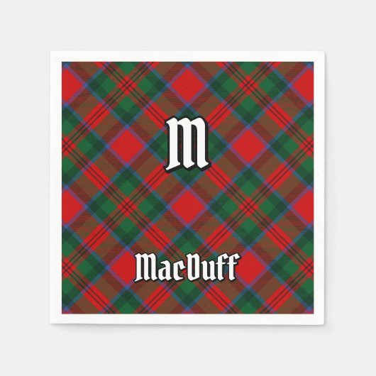 Clan MacDuff Tartan Serviette (Vorderseite)