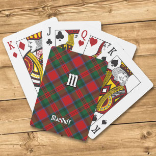 Clan MacDuff Tartan Spielkarten