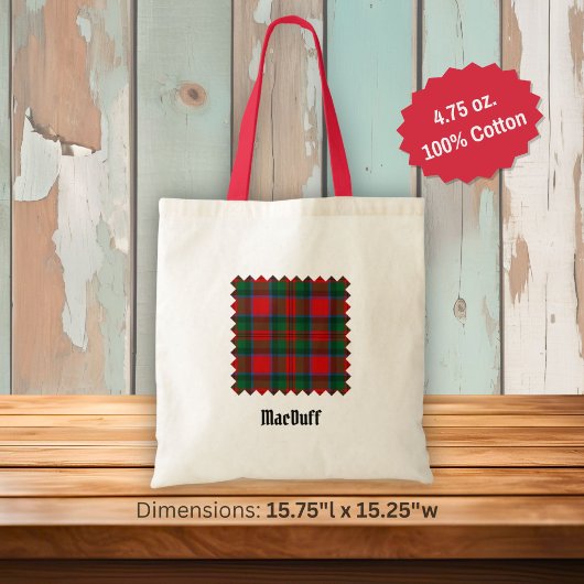 Clan MacDuff Tartan Tragetasche