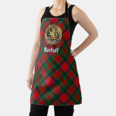 Clan MacDuff Wappen über Tartan Schürze (InSitu)