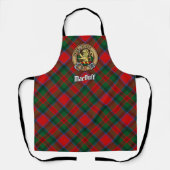 Clan MacDuff Wappen über Tartan Schürze (Vorderseite)