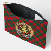 Clan MacDuff-Wappen über Tartan Zubehörtasche (Offen)