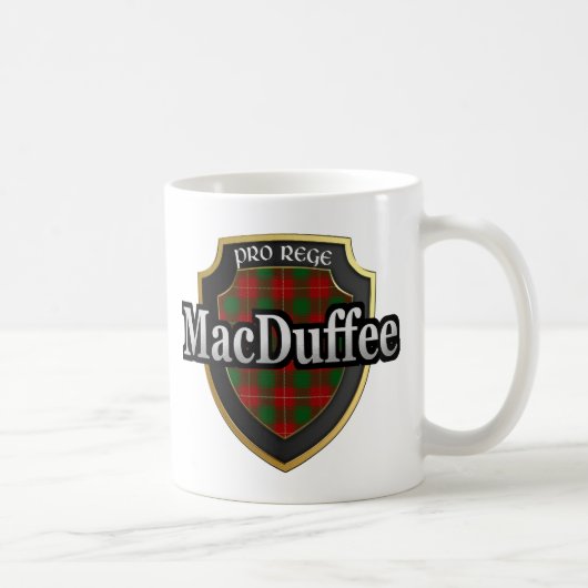 Clan MacDuffee Scottish Dynsty Tartan Tasse Cups (Rechts)