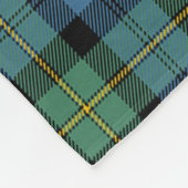 Clan MacEwan Ancient Tartan Kariert Fleecedecke (Ecke)