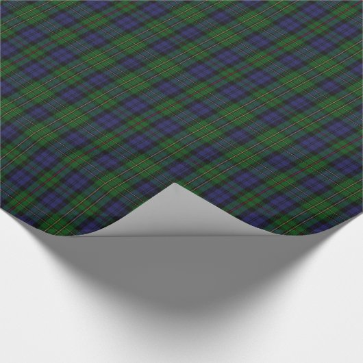 Clan MacEwen Tartan Kariert Wrapping Paper Geschenkpapier (Ecke)