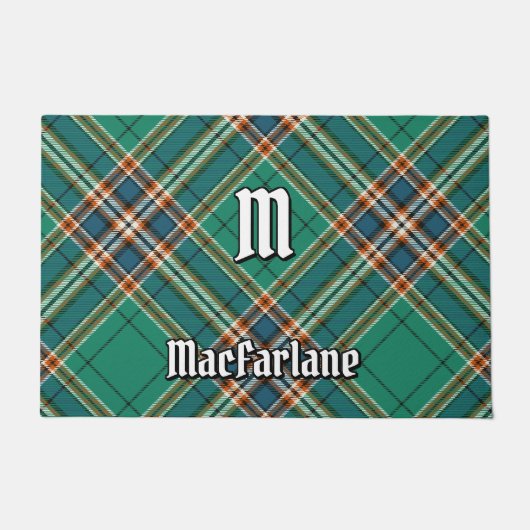 Clan MacFarlane Ancient Hunting Tartan Fußmatte (Vorderseite)