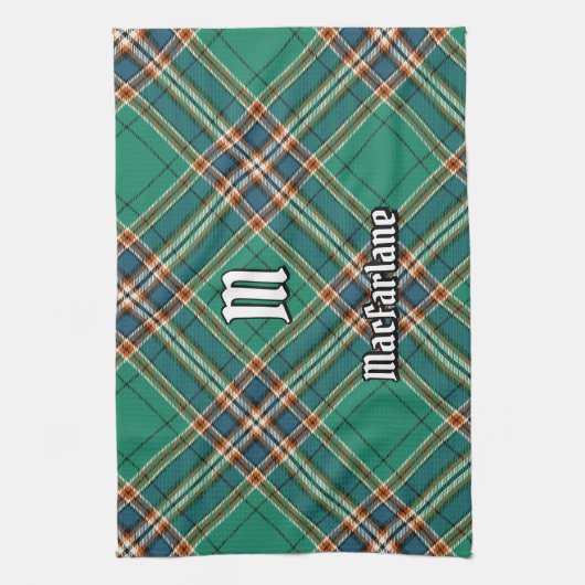 Clan MacFarlane Ancient Hunting Tartan Geschirrtuch (Vertikal)
