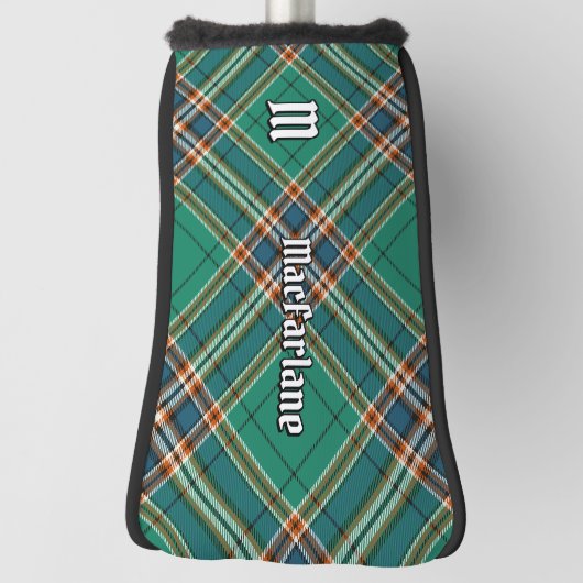 Clan MacFarlane Ancient Hunting Tartan Golf Headcover (Rotieren 90)