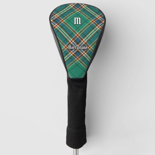 Clan MacFarlane Ancient Hunting Tartan Golf Headcover (Vorderseite)