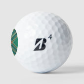 Clan MacFarlane Ancient Hunting Tartan Golfball (Logo)