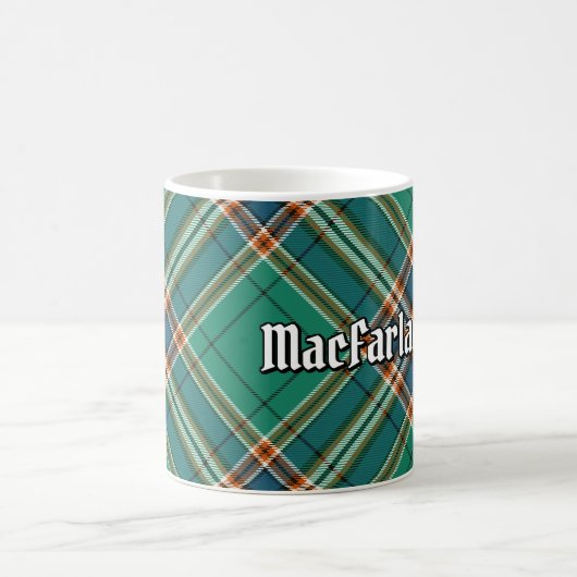Clan MacFarlane Ancient Hunting Tartan Kaffeetasse (Mittel)