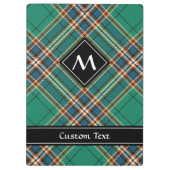 Clan MacFarlane Ancient Hunting Tartan Klemmbrett (Rückseite)