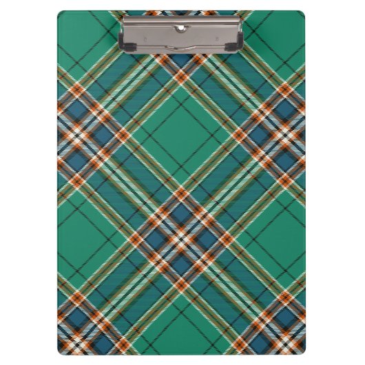 Clan MacFarlane Ancient Hunting Tartan Klemmbrett (Vorderseite)