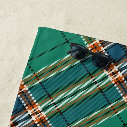 Clan MacFarlane Ancient Hunting Tartan Strandtuch (Beispiel)