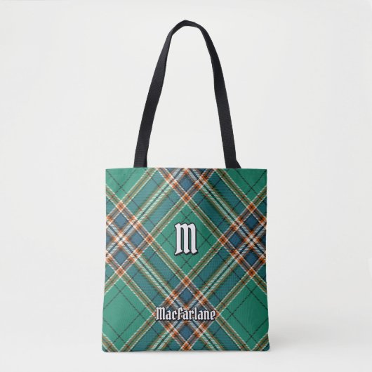 Clan MacFarlane Ancient Hunting Tartan Tasche (Vorderseite)