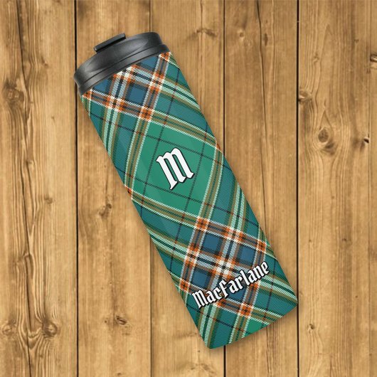 Clan MacFarlane Ancient Hunting Tartan Thermosbecher