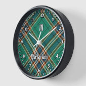 Clan MacFarlane Ancient Hunting Tartan Uhr (Winkel)