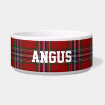 Clan MacFarlane Custom Tartan Kariert Pet Bowl