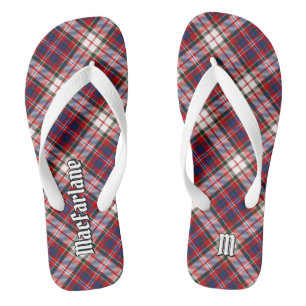 Clan MacFarlane Dress Tartan Badesandalen