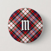 Clan MacFarlane Dress Tartan Button (Vorderseite)