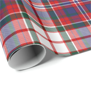 Clan MacFarlane Dress Tartan Geschenkpapier