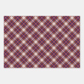 Clan MacFarlane Dress Tartan Geschenkpapier Set (Vorderseite 3)