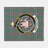 Clan MacFarlane Jagd Modern Tartan Kariert Fleecedecke (Vorderseite (Horizontal))