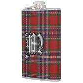 Clan MacFarlane McFarland Tartan-Flasche Flachmann (Links)