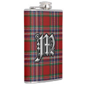 Clan MacFarlane McFarland Tartan-Flasche Flachmann (Rechts)