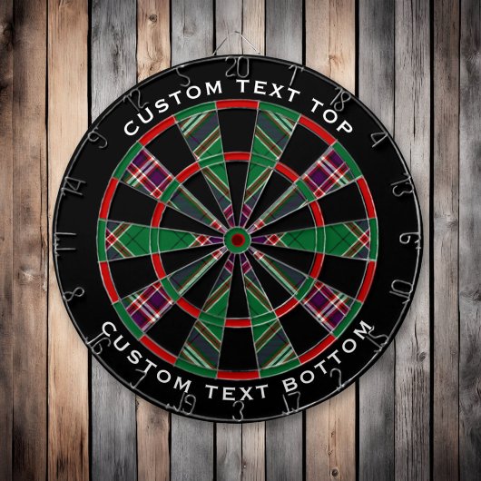 Clan MacFarlane Modern Hunting Tartan Dartscheibe