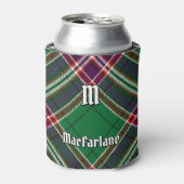 Clan MacFarlane Modern Hunting Tartan Dosenkühler (Kanne Vorderseite)