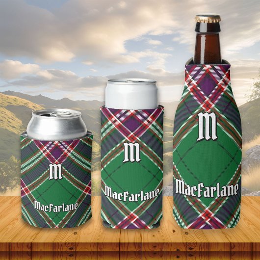 Clan MacFarlane Modern Hunting Tartan Dosenkühler