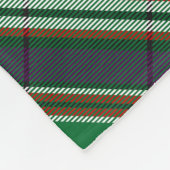 Clan MacFarlane Modern Hunting Tartan Fleecedecke (Ecke)