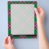 Clan MacFarlane Modern Hunting Tartan Flyer (Hand)