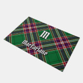 Clan MacFarlane Modern Hunting Tartan Fußmatte (Schrägansicht)
