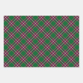 Clan MacFarlane Modern Hunting Tartan Geschenkpapier Set (Vorderseite 3)