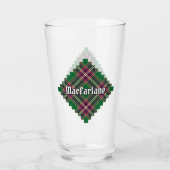 Clan MacFarlane Modern Hunting Tartan Glas (Rückseite)