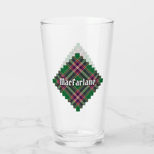 Clan MacFarlane Modern Hunting Tartan Glas (Rückseite)